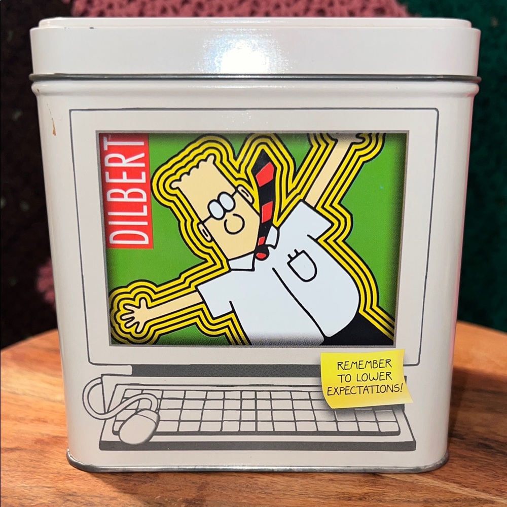 1998 Dilbert Comic Tin